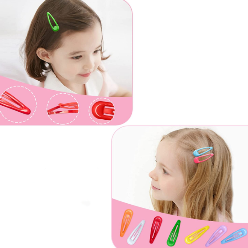 Hairpin Female bb Clip Headwear Candy Color Small Clip Colorful Bangs Cute Hair Clip One Word Clip Accessory Clip