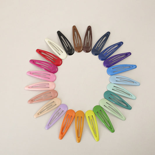 Hairpin Female bb Clip Headwear Candy Color Small Clip Colorful Bangs Cute Hair Clip One Word Clip Accessory Clip