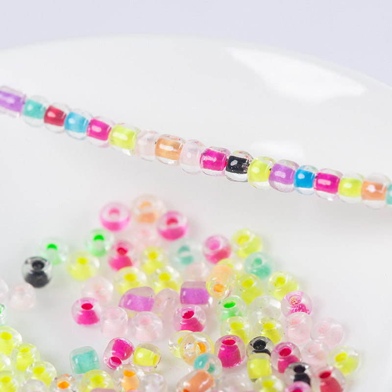 Dye Core Rice Beads DIY Beaded Material Does Not Fade
