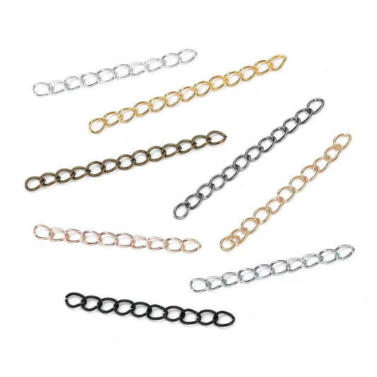 High Color Retention Extension Chain DIY Jewelry Bracelet Necklace Tail Chain