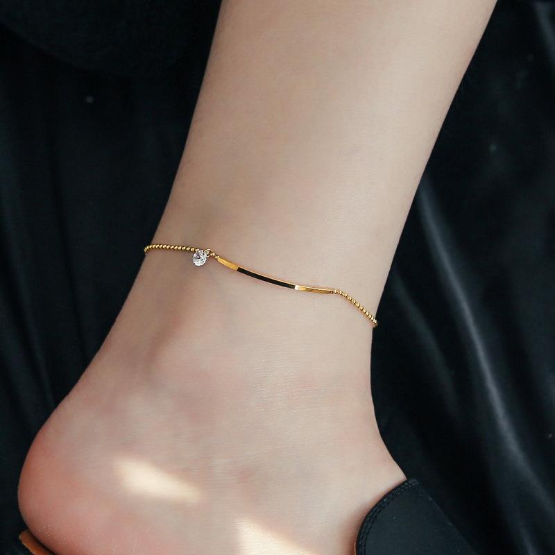 Non-fading Smile Anklet