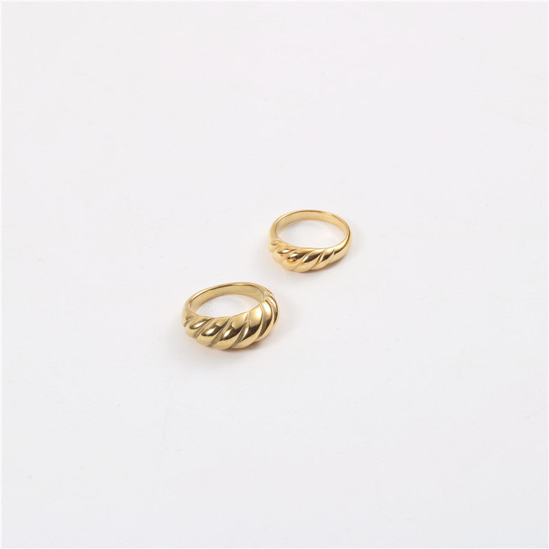 18k Gold Plated Non-fading Personality Index Finger Ring