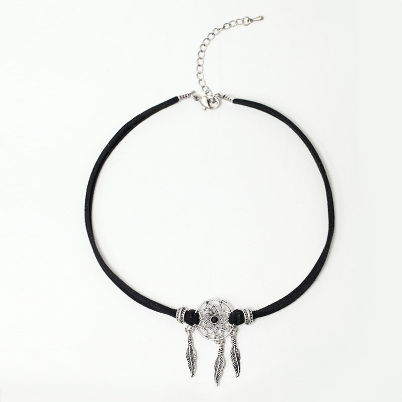 Dream Catcher Clavicle Necklace