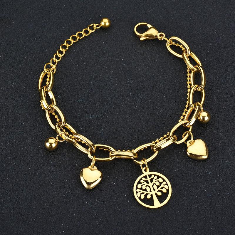 Non-fading Tree of Life Multilayer Ladies Bracelet