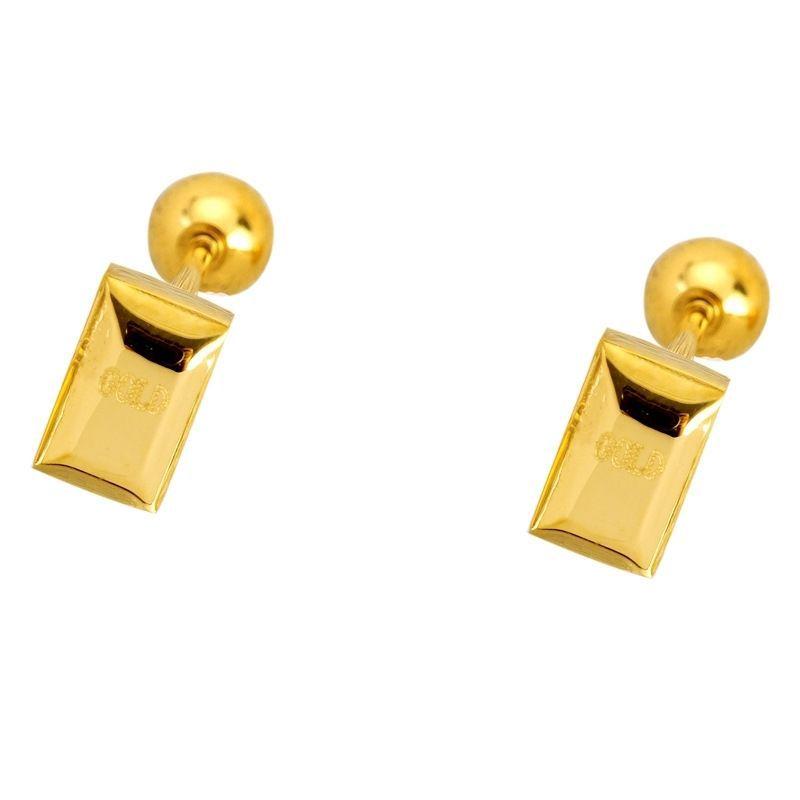 women's temperament retro personality mini lucky earrings