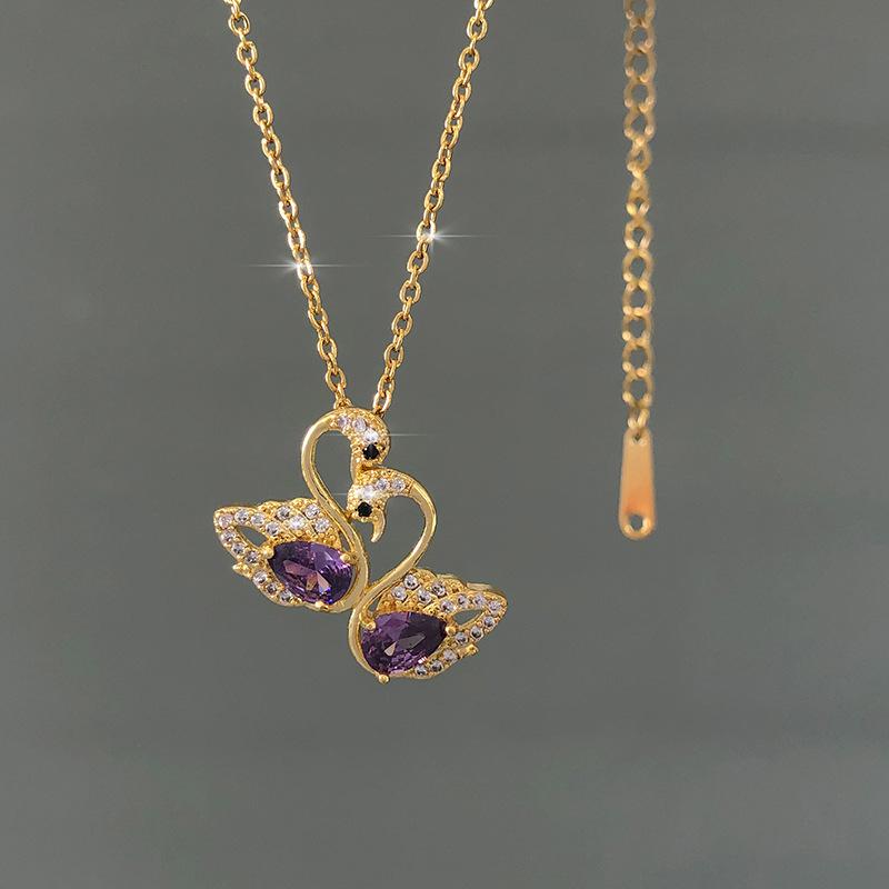 Non-fading Versatile Swan Necklace