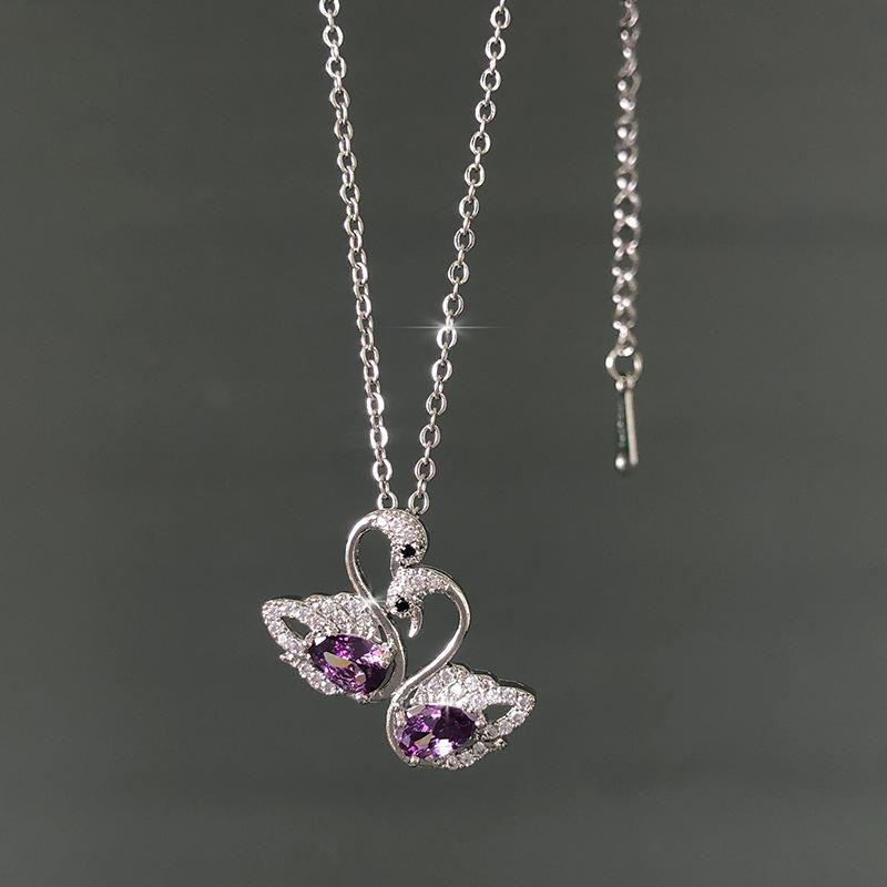 Non-fading Versatile Swan Necklace