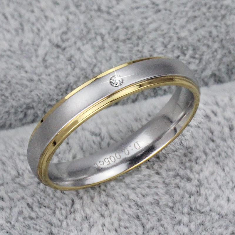 Non-fading valentine's day gift ring