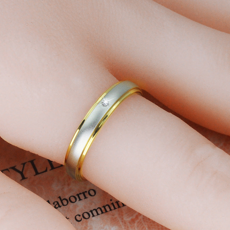 Non-fading valentine's day gift ring