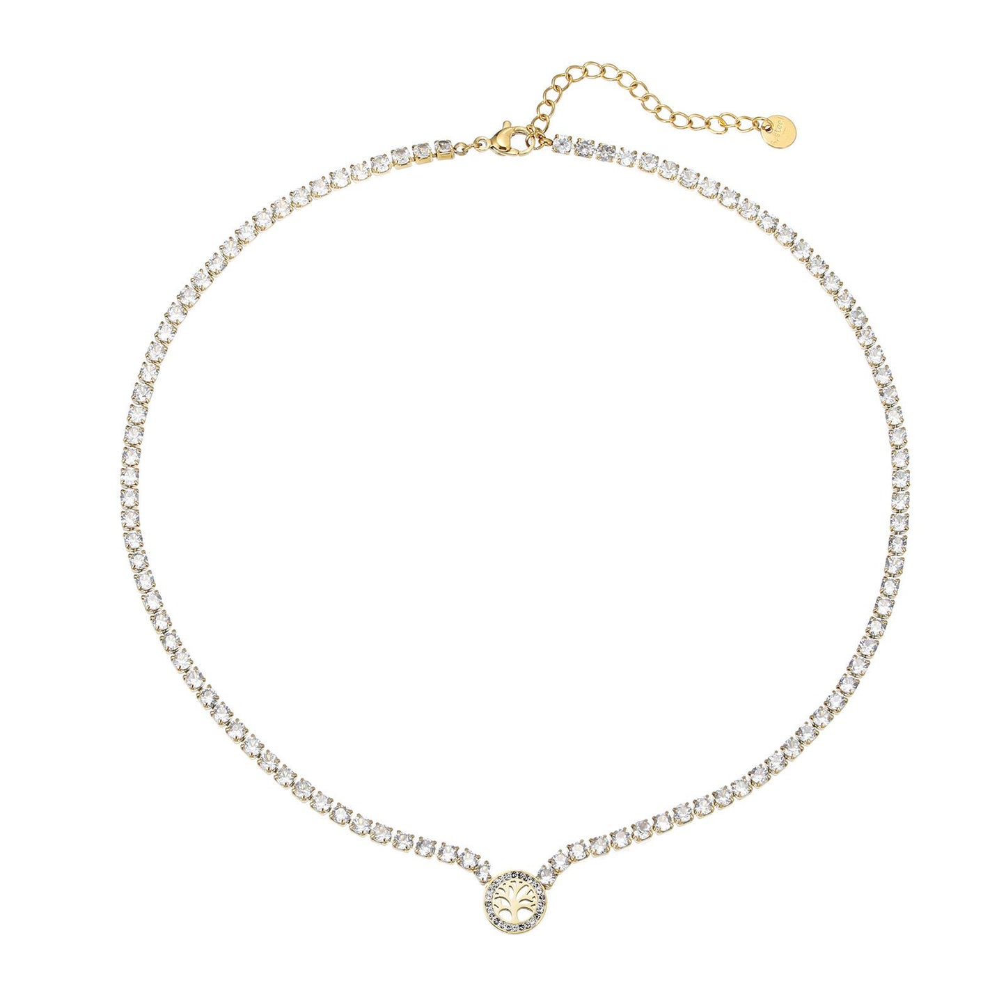 Non-fading tree of life bracelet necklace jewelry set
