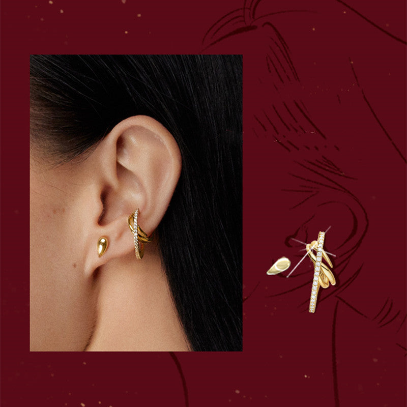 Glittering Tiger Earrings for the Year of the Tiger