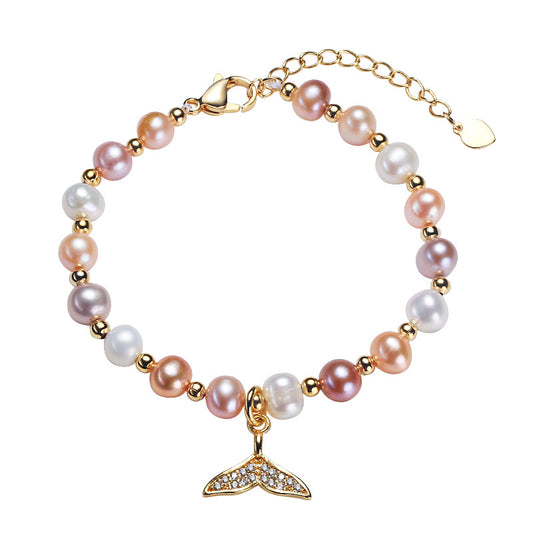 Fishtail Pearl Bracelet freshwater pearl jewelry