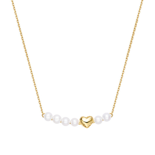 Love Balloon 18K Gold Necklace for Valentine's Gift