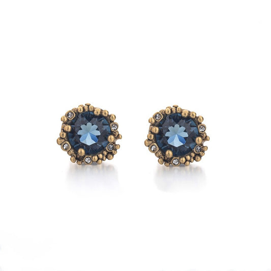 Original Design Retro Temperament Crystal Ear Studs