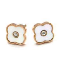 Non-fading Small Waist Stud Earrings