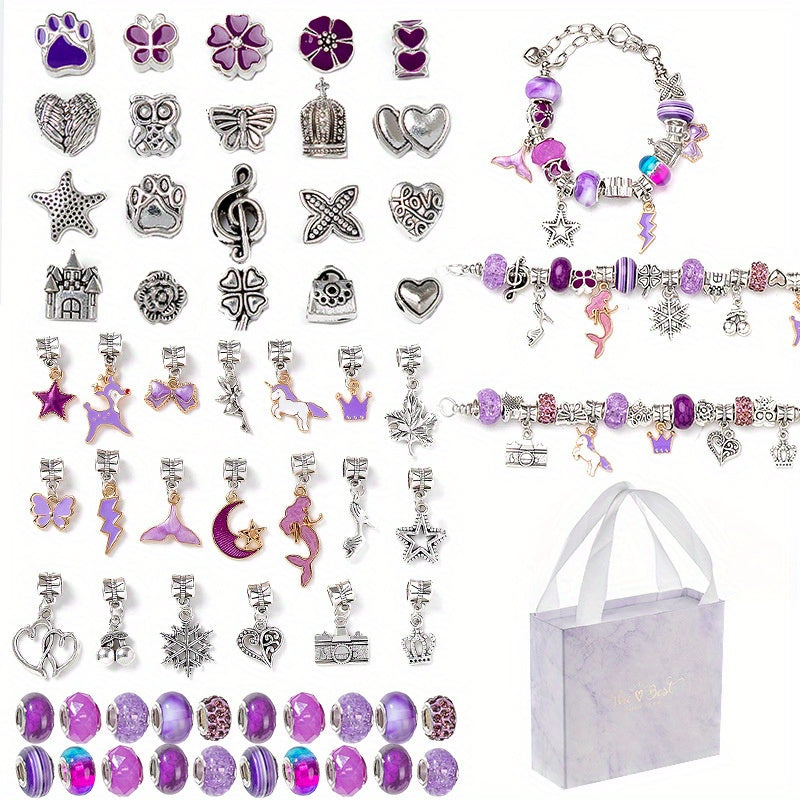 Hot Selling Handmade DIY Alloy Loose Beads Package Box for Bracelet Making